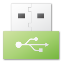  USB green 